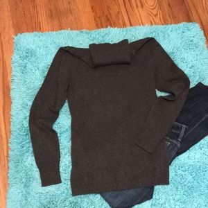 Basic grey turtleneck